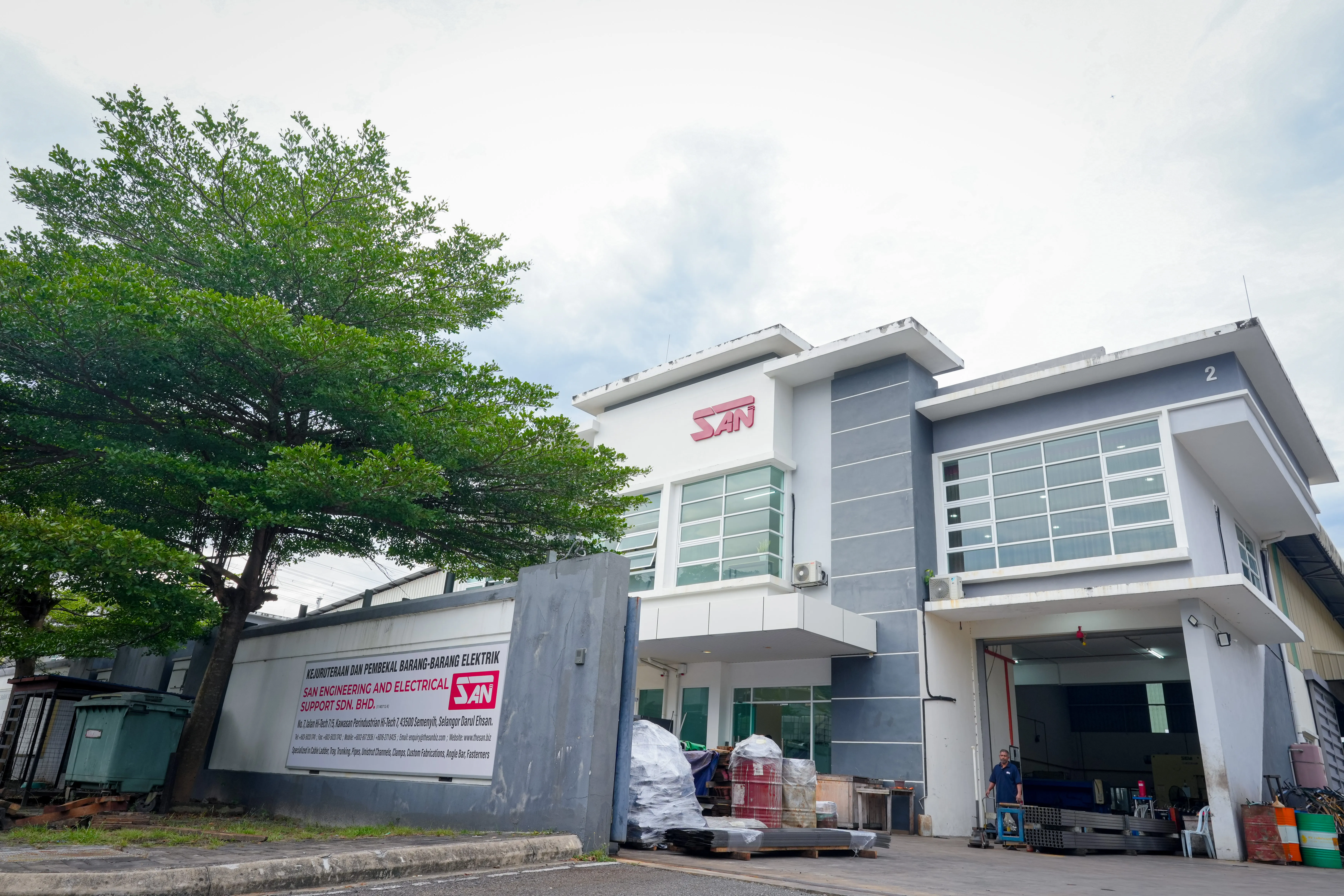Factory 2 — Unistrut channel fabrication facility