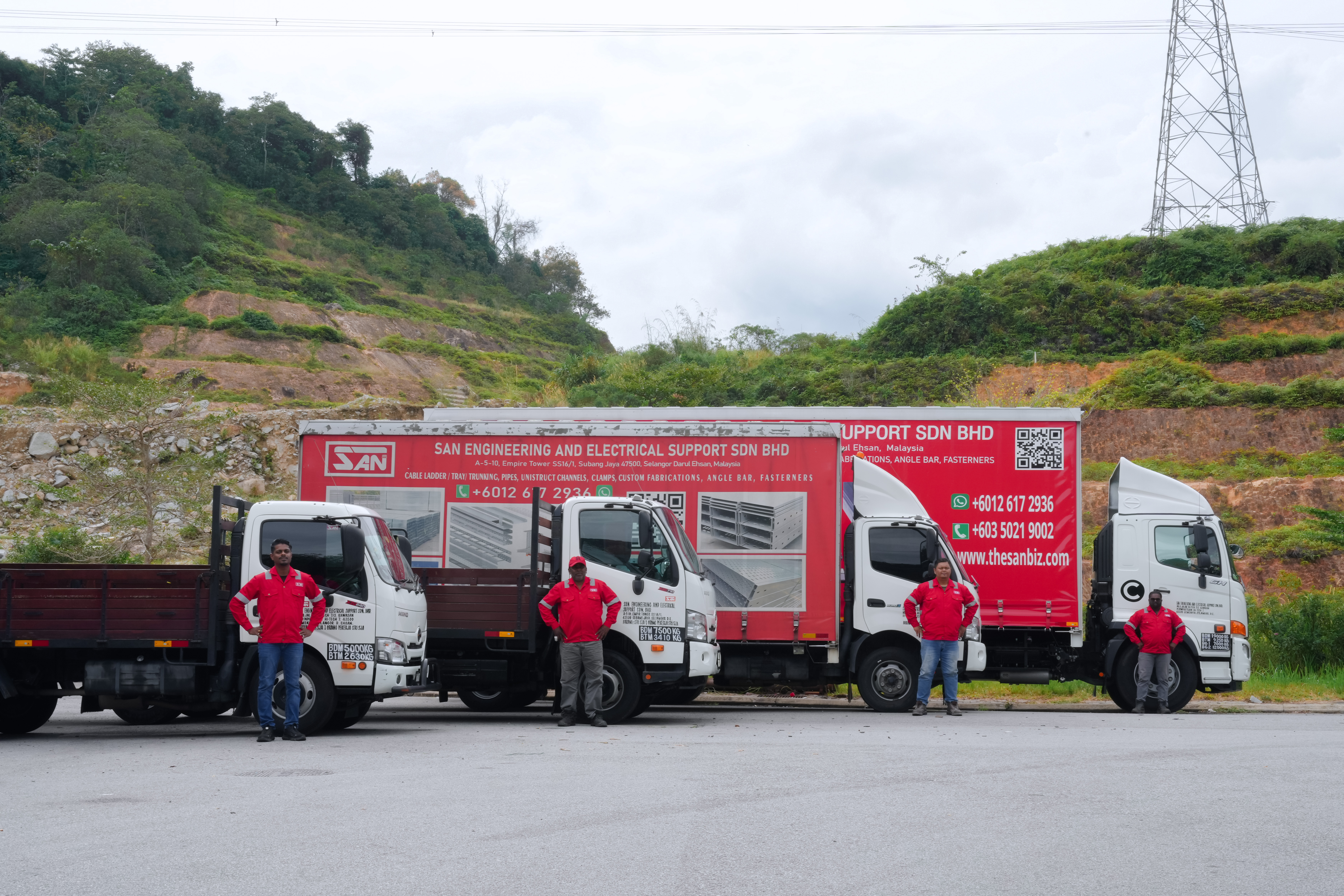 SAN Engineering logistics and delivery 2