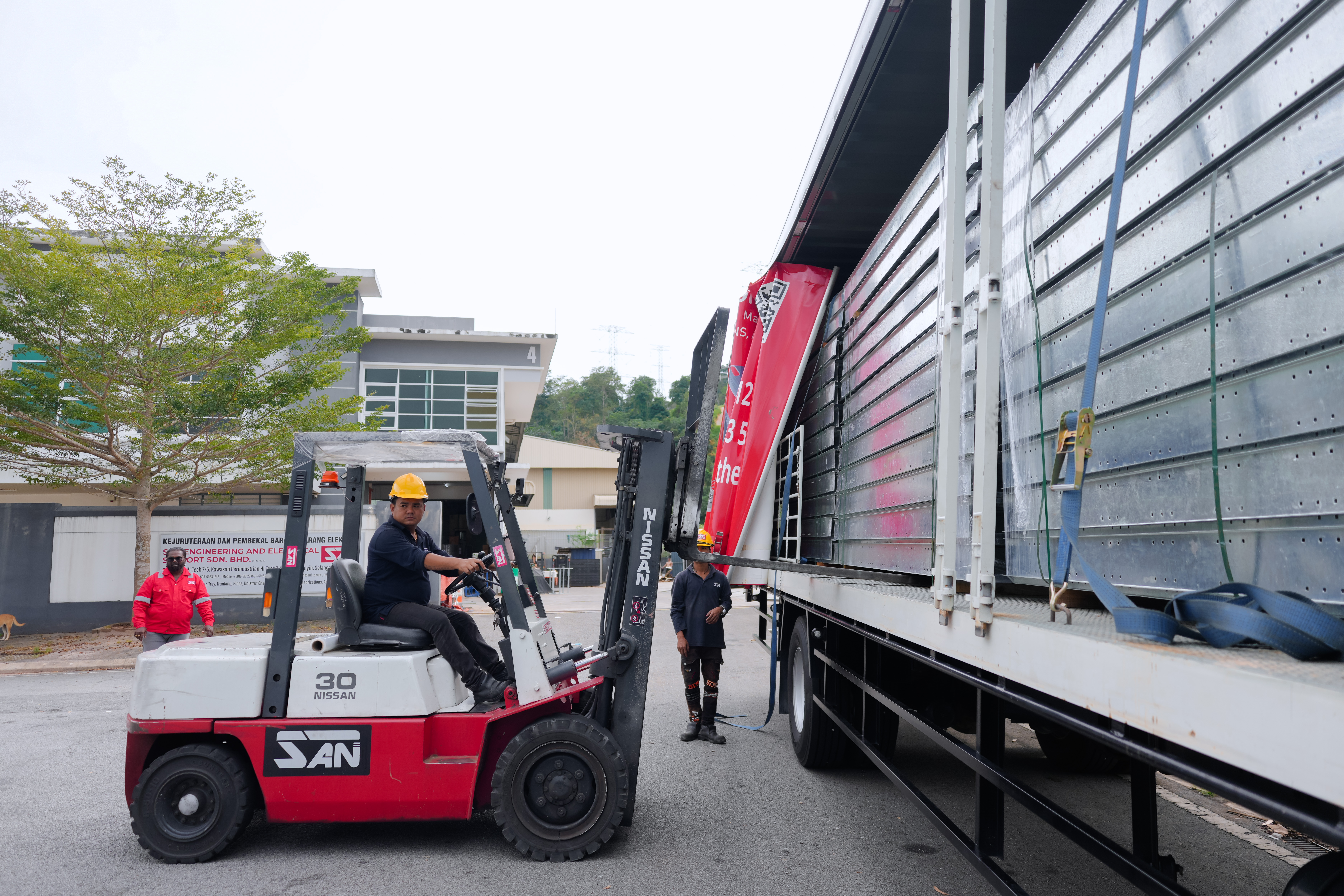 SAN Engineering logistics and delivery 4