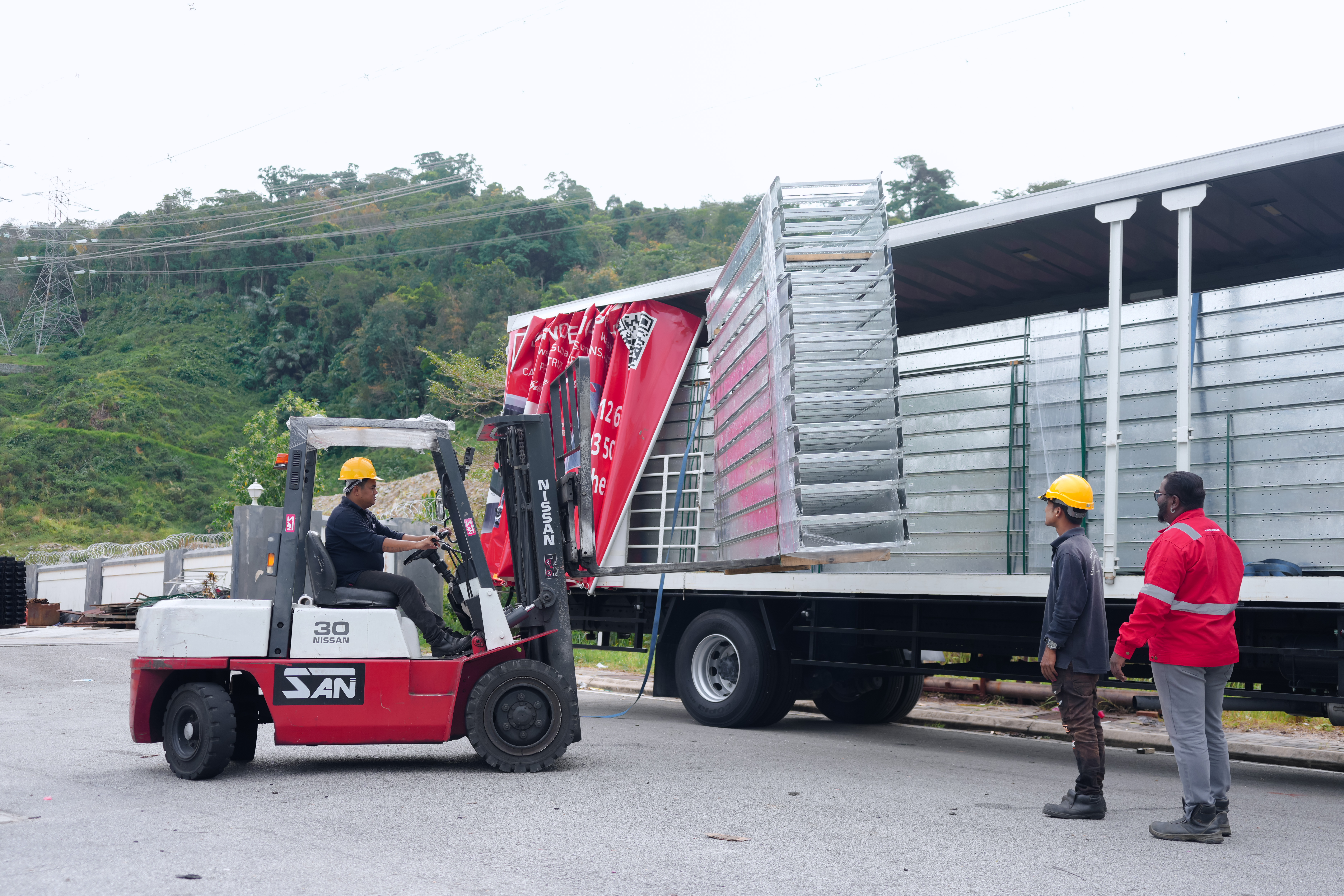 SAN Engineering logistics and delivery 9