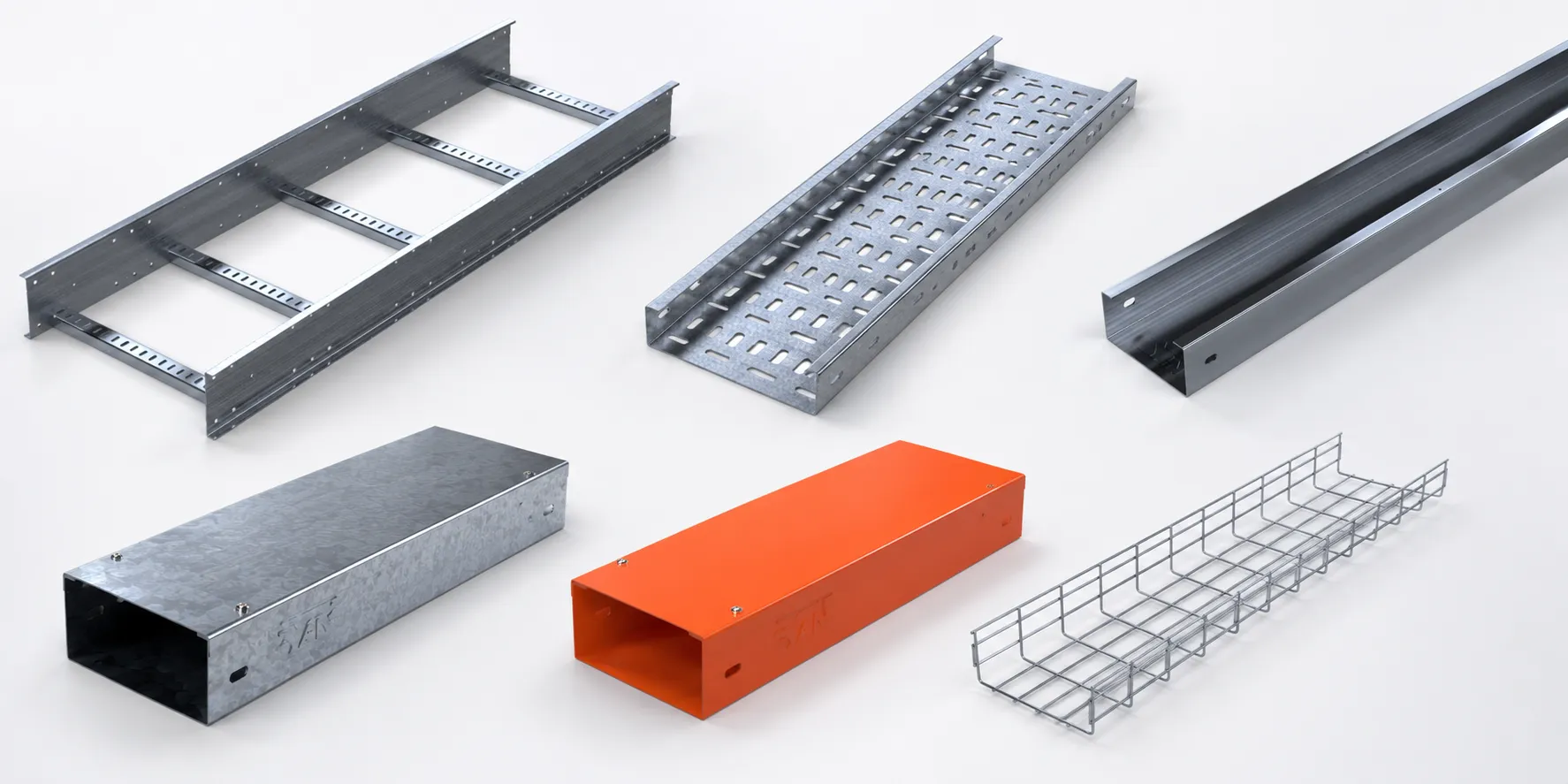 SAN Engineering products — cable support, unistrut, and electrical support systems